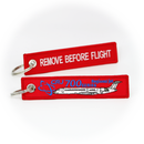 Keyring Bombardier Canadair Jet CRJ 700 / Remove Before Flight