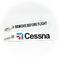 Keyring CESSNA Aircraft (white)