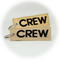 Keyring CREW (gold/black)