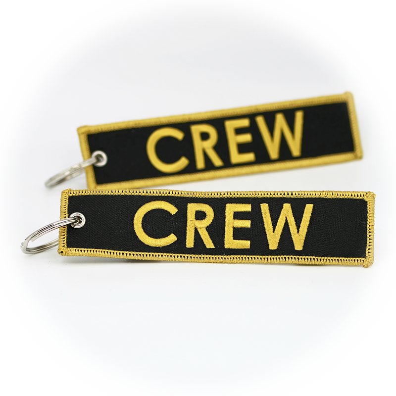Keyring Crew (black/gold; frame)