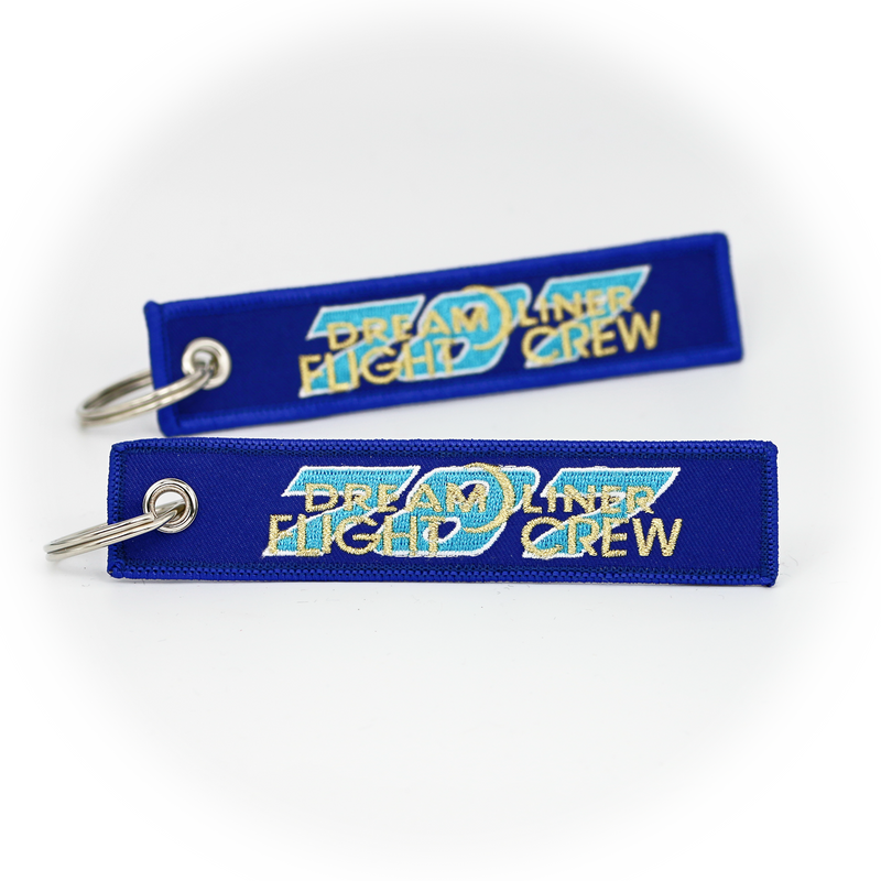 Keyring Flight Crew Boeing 787 (blue/gold)