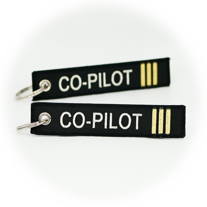 Keyring Co-Pilot (black/gold)