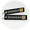 Keyring Engineer 4 Bars (black/gold)