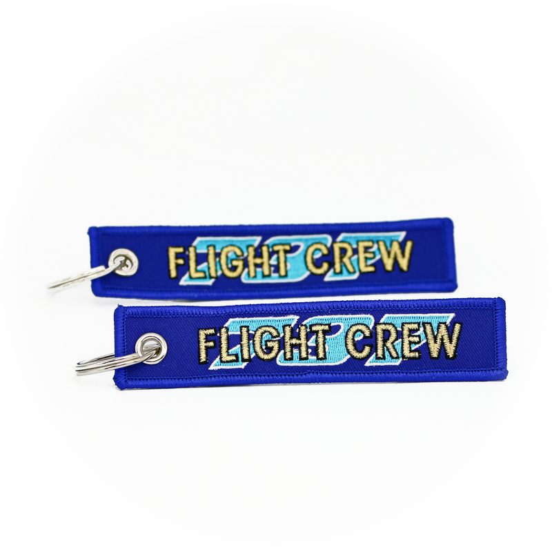 Keyring Flight Crew Boeing 737 (blue/gold)