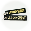 Keyring Flight Crew Airbus A320 (black/gold)