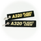 Keyring Flight Crew Airbus A320 (black/gold)