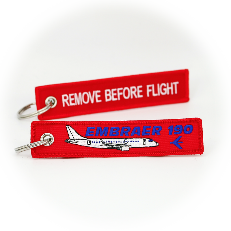Keyring Embraer E190 / Remove Before Flight