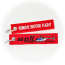 Keyring Bell 206 Jet Ranger Helicopter / Remove Before Flight