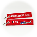 Keyring Airbus H155 Helicopter / Remove Before Flight