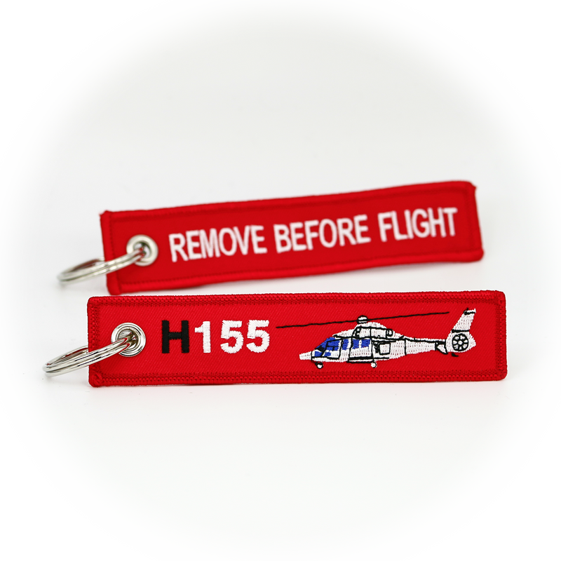 Keyring Airbus H155 Helicopter / Remove Before Flight