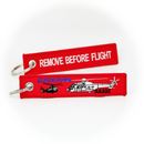 Keyring Super Puma Helicopter / Remove Before Flight