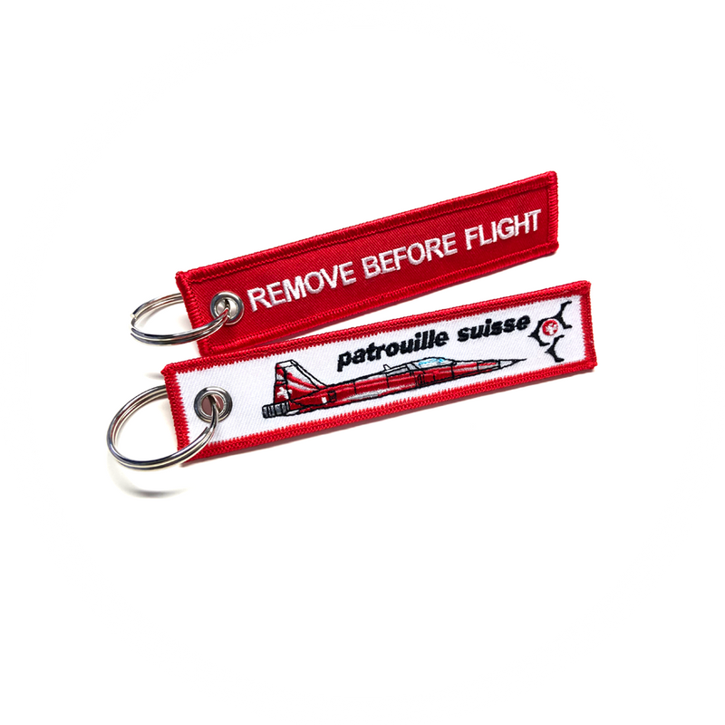 Keyring Patrouille Suisse Northrop F-5E Tiger II  / Remove Before Flight