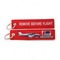 Keyring Piper Cherokee PA-28 / Remove Before Flight (woven)