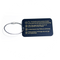 Airbus Golden Rules metal plate keyring (black version)