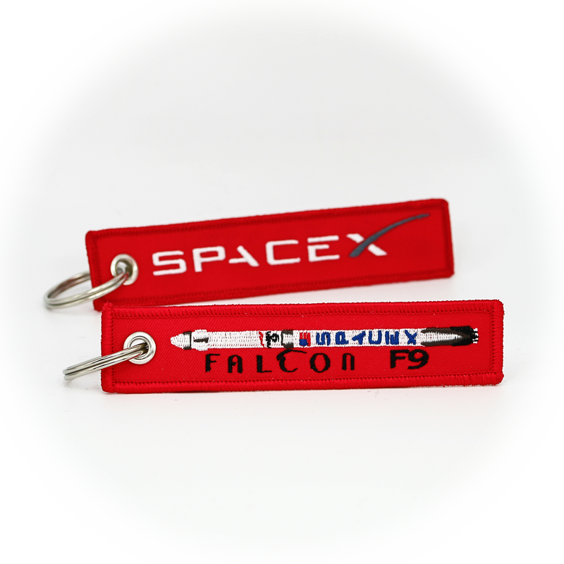 Keyring Spacex F9 Rocket