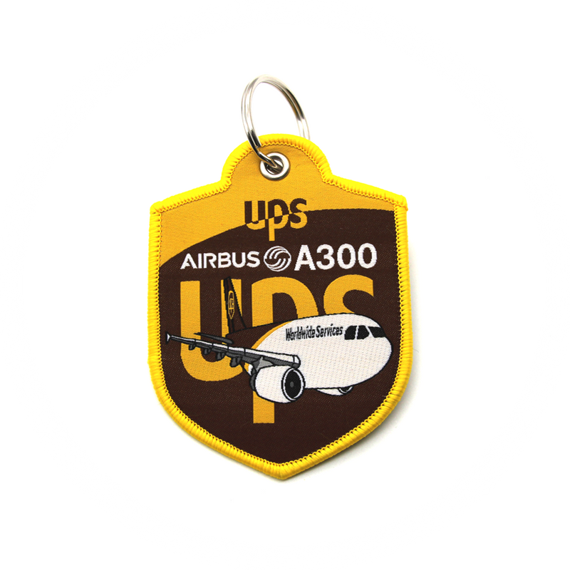 Bag Label UPS AIRLINES Airbus A300-600 (fabric)