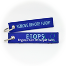 Keyring ETOPS - Engines Turn or People Swim / Remove Before Flight