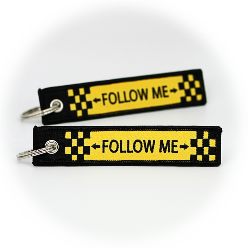 Keyring Follow Me (double sided)