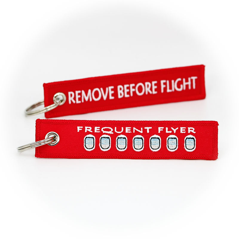 Keyring Frequent Flyer / Remove Before Flight Edition