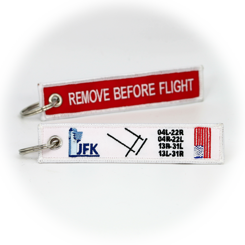 Keyring JFK Airport / Remove Before Flight (JFK Tower Edition)