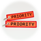 Keyring PRIORITY Luggage Tag