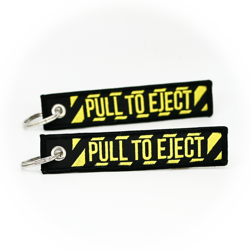 Keyring Pull to Eject