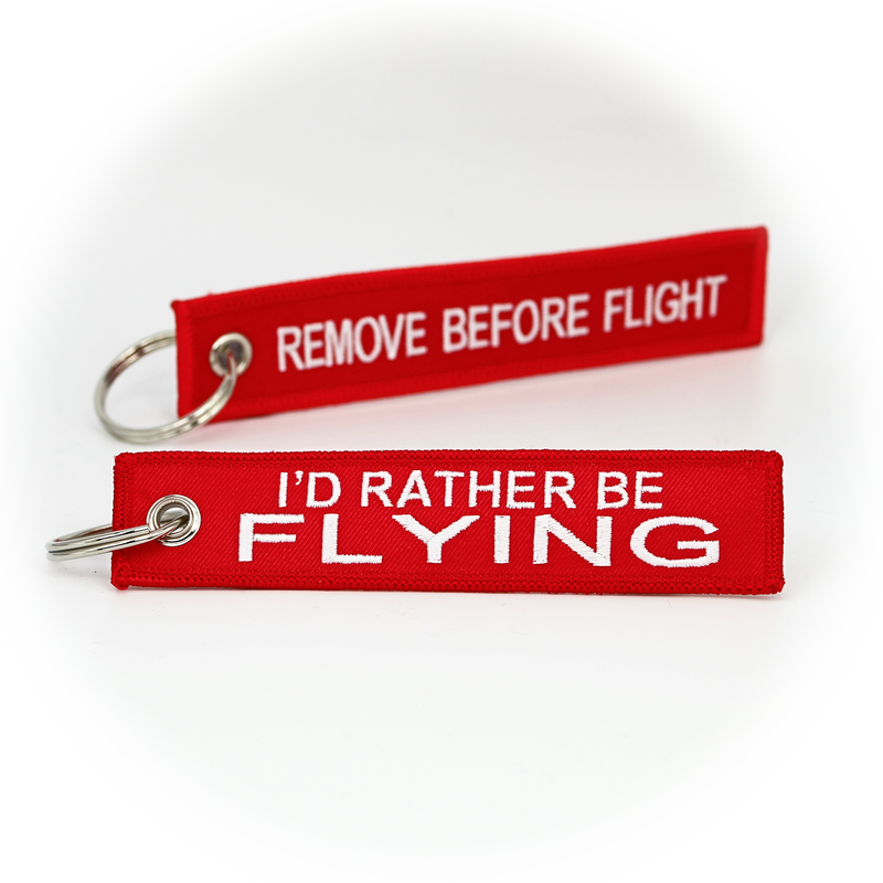 Keyring I'd Rather Be Flying / Remove Before Flight