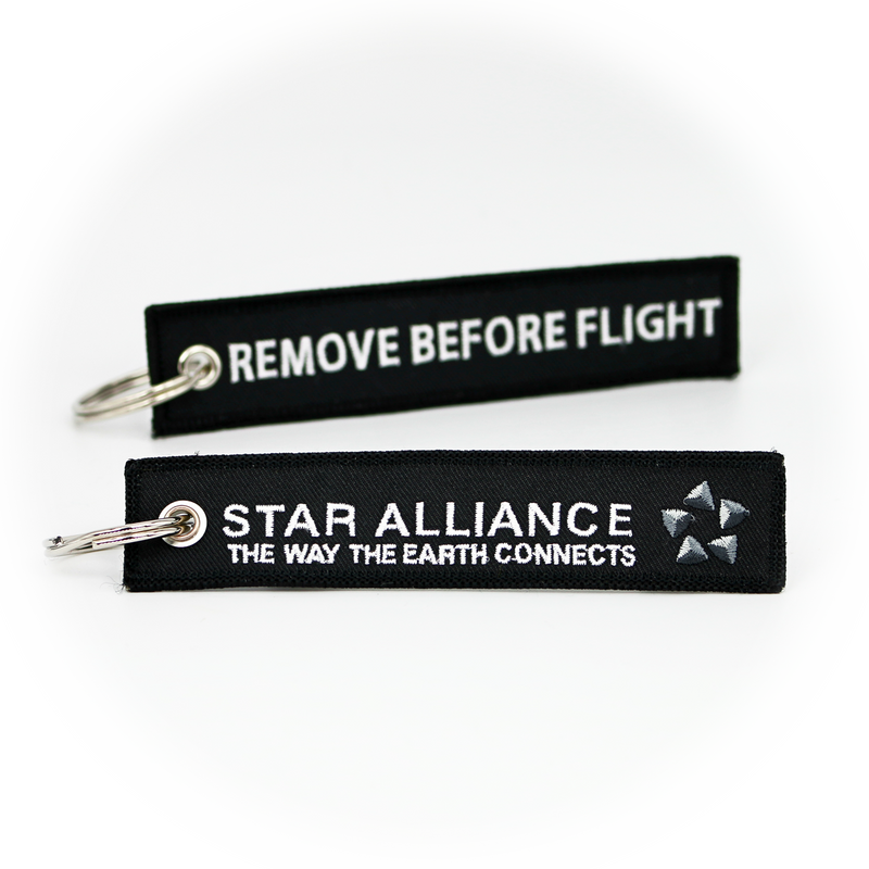 Keyring Star Alliance / Remove Before Flight