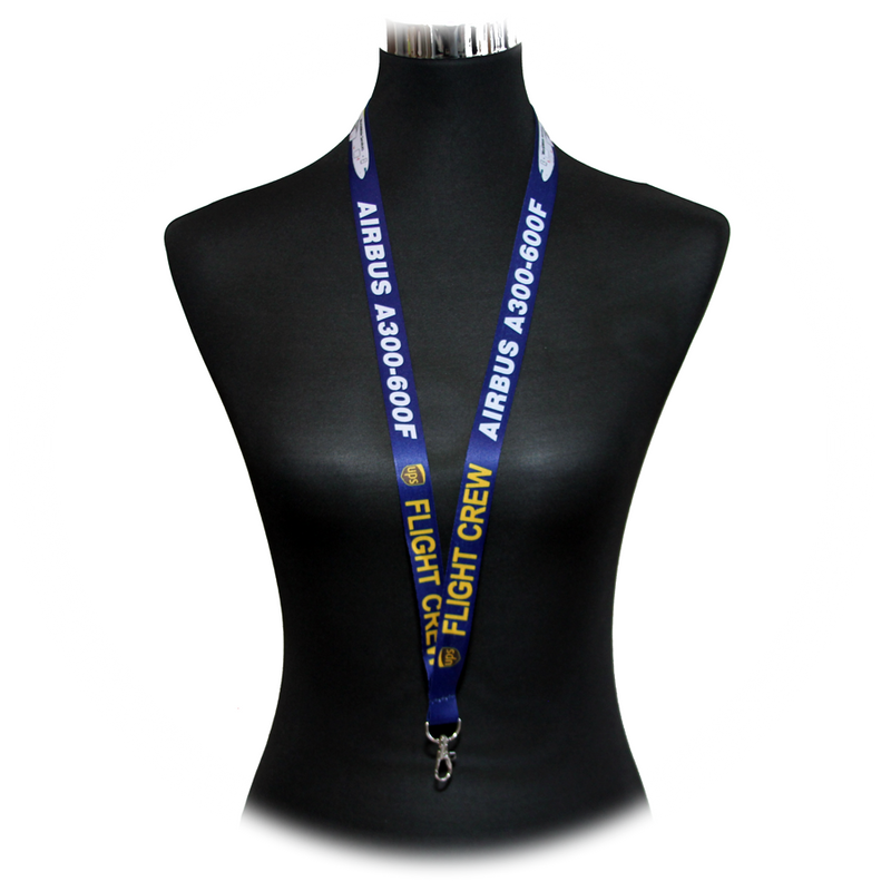 Lanyard UPS Flight Crew Airbus A300-600 (blue)