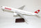SWISS Boeing 777-300ER Desktop model 1:160 with landing gear + Cabin Lights!