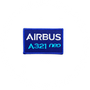 Patch Airbus A321 NEO blue/rectangle