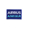 Patch Airbus A321 XLR blue/rectangle