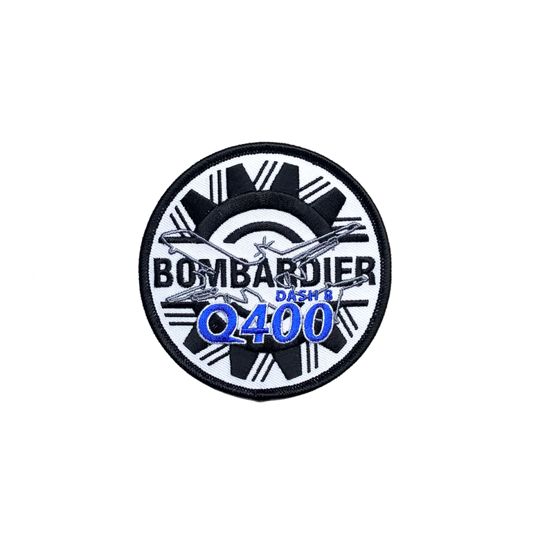 Patch Bombardier Dash8 Dash-8 DHC-8 Q400 (round) DHC-8-400