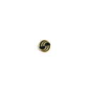 Pin Airbus Logo small circular tie tack pin (gold)