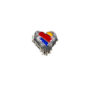 Pin SWA Southwest Airlines Silver Wings around Heart Logo