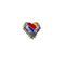 Pin SWA Southwest Airlines Silver Wings around Heart Logo