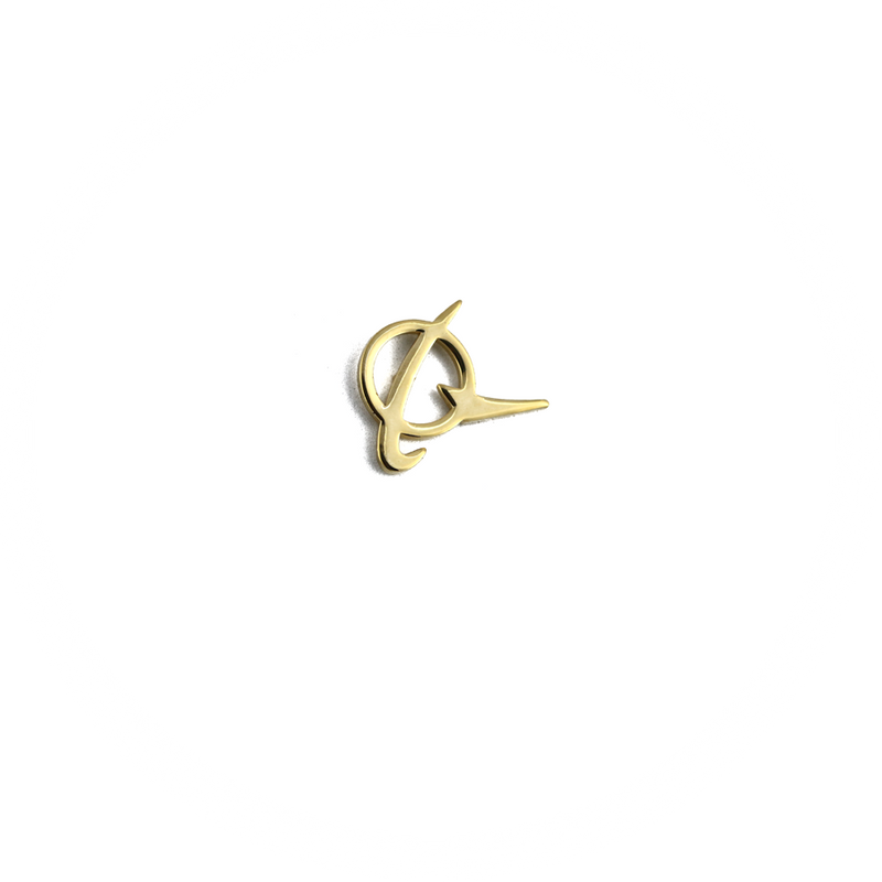 Pin Boeing symbol (gold tone)