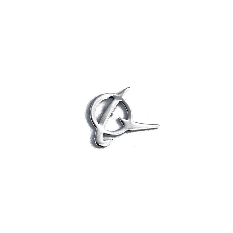 Pin Boeing symbol (silver tone)