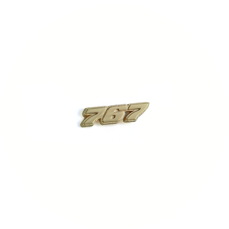 Pin Boeing 767 "numbers"