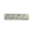 Pin Boeing 737 (rectangle with airplane silhouette)