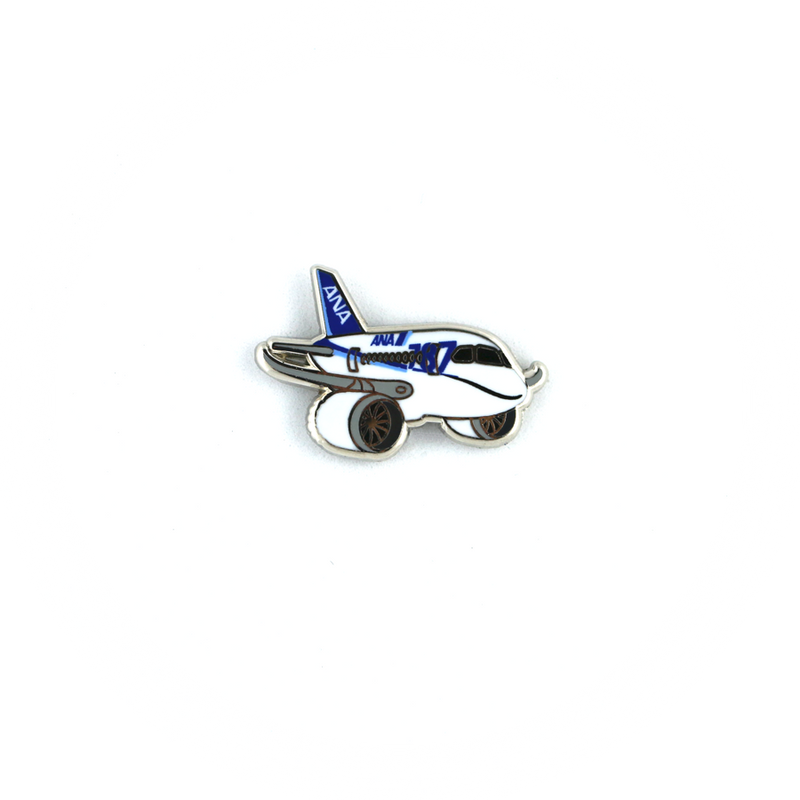 Pin Boeing 787 Dreamliner ANA All Nippon Airways "chubby plane" / "pudgy plane" B787