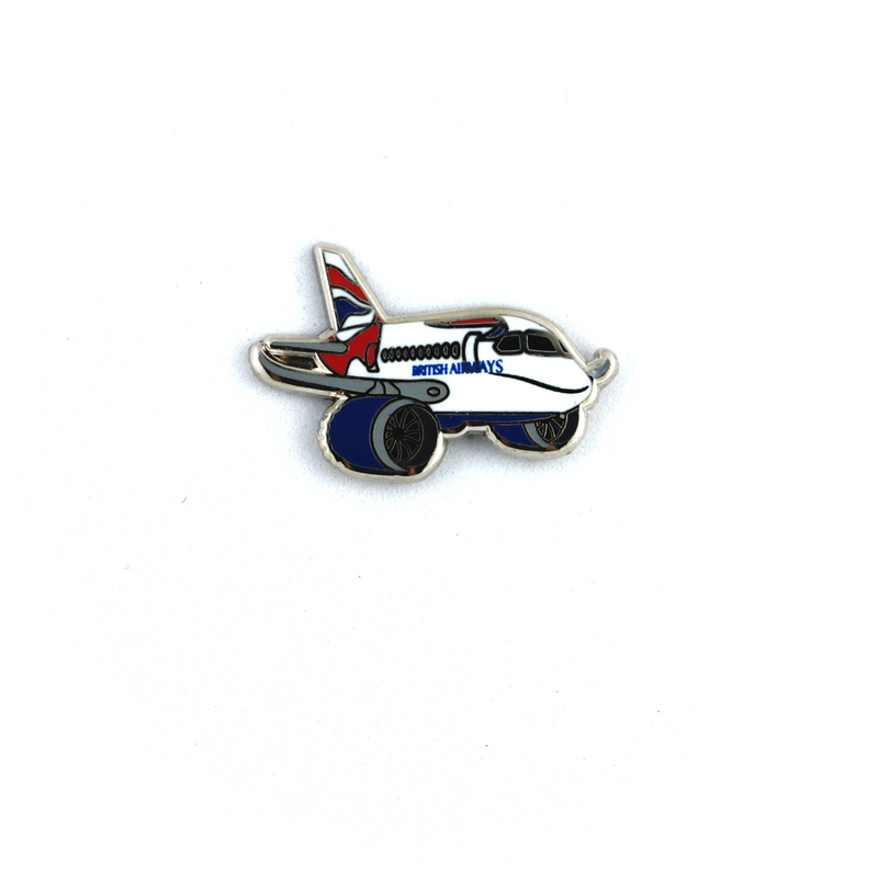 Pin Boeing 787 Dreamliner British Airways "chubby plane"