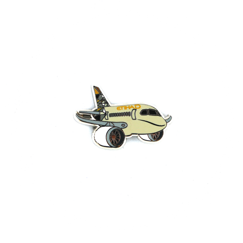 Pin Boeing 787 Dreamliner Etihad Airways "chubby plane"