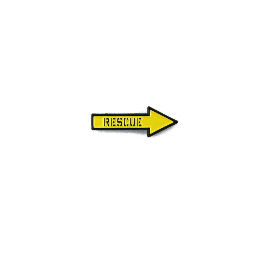 Pin RESCUE Arrow – Gone Flying Store