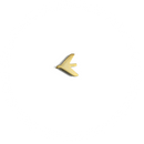 Pin Embraer symbol (golden tone)