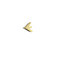 Pin Embraer symbol (golden tone)