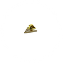 Pin Embraer symbol (golden tone)