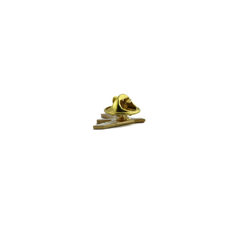 Pin Embraer symbol (golden tone)