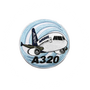 Patch Airbus A320 (round) Chubby Plane