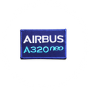 Patch Airbus A320 NEO blue/rectangle